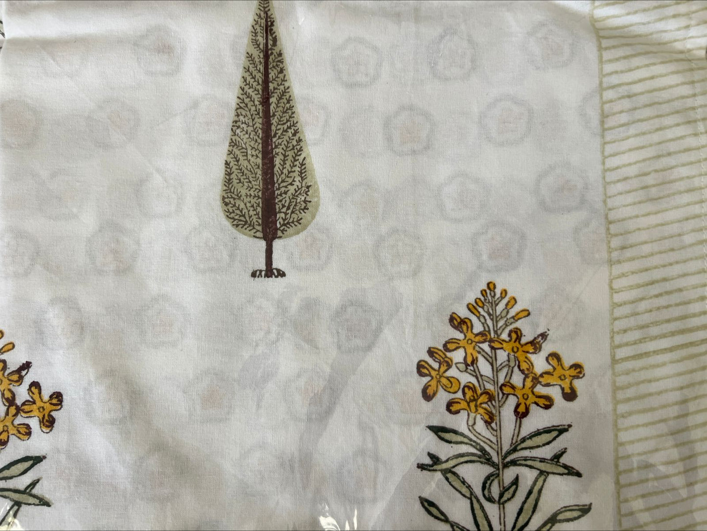 True Hand Block Print Bedsheet