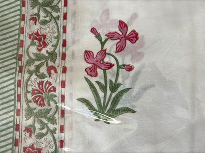 True Hand Block Print Bedsheet