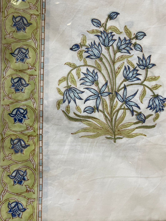 True Hand Block Print Bedsheet